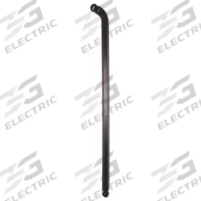 EKLIND Hex Key: 2 Ball Ends, 1.5 mm Tip Size, Metric, Long, Alloy Steel, Black Oxide - L-Shaped Hex Keys