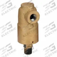 DUFF-NORTON Rotary Union: Straight, Plain Cast Iron, 1 Passages, 1/4" Threaded Rotating Shaft, Plain (MPN 730431C). Key specifications — Maximum Speed: 700 rpm; Brand: DUFF-NORTON; Seal Material: Carbon Graphite; Rotating Shaft Thread Size: 1/4".