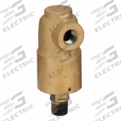 DUFF-NORTON Rotary Union: Straight, Plain Cast Iron, 1 Passages, 1/4" Threaded Rotating Shaft - Cast Iron Rotating Joints & Unions