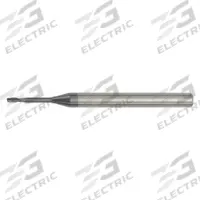 WIDIA HANITA Square End Mill: Carbide, TiAlN Coated, 2 Flute, 1 mm Mill Dia, 1.5 mm LOC, 50 mm OAL (MPN 7N2201001RJ)
