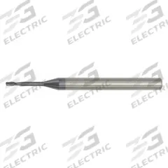 WIDIA HANITA Square End Mill: Carbide, TiAlN Coated, 2 Flute, 1 mm Mill Dia, 1.5 mm LOC, 50 mm OAL (MPN 7N2201001RJ)