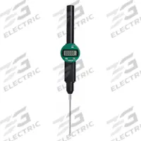 INSIZE Long-Stroke Digital Indicator: 0 in to 4 in /0 mm to 100 mm, Inch/Metric, 2.4 in Dial Size (MPN 2117-100E). Key specifications — attr1184065: INSIZE; attr1184072: +/- 0.0015 in; attr1184084: 2.4 in.