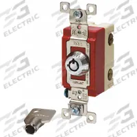 BRYANT Wall Switch: Locking Switch, 4-Way, Maintained, Silver, 120/277V AC, 20 A (MPN 4904RKL). Key specifications — Illuminated: No; Voltage Rating: 120/277V AC.