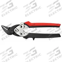 BESSEY Aviation Snip: Left, 7 1/4 in Overall Lg, 1 in Cutting Lg, Steel, Plastic, Plastic (MPN D15AL-BE). Key specifications — attr308531: Plastic; attr308530: Steel; attr308532: Plastic; attr308533: Yes; attr308535: Cardboard; attr308541: 18 ga; attr308546: Left; attr324897: BESSEY.