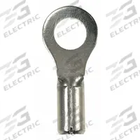 PANDUIT Ring Terminal: Bare, #10 Stud Size, 14 AWG to 10 AWG Wire Sizes, 2,000 V (MPN P10-10RHT6-L). Key specifications — Brand: PANDUIT; Barrel Style: Serrated.