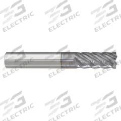 APPROVED VENDOR Corner Radius End Mill: Carbide, nACRo Coated, 6 Flute, 3/8" Mill Dia, 5/8" LOC (MPN 292-201173)
