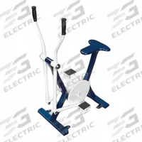TRIACTIVE USA Upright Bicycle: 58 in Overall Ht, 36 in Overall Lg, 20 in Overall Wd, Blue, Outdoor (MPN EBIK-B)