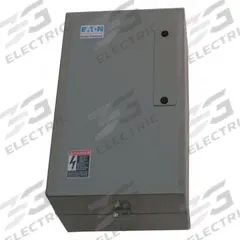 EATON Definite Purpose Contactor: 3 Poles, 208-240V AC, 60 A, Non-Reversing (MPN C25FGF360B). Key specifications — Brand: EATON; Coil Voltage: 208-240V AC; Contactor Style: HVACR Definite Purpose Contactor; Frame Size: F; Terminal Connection Type: Quick-Disconnect Terminals; Maximum Voltage Rating: 690V AC; Series: C25 Series; Phase: Three.
