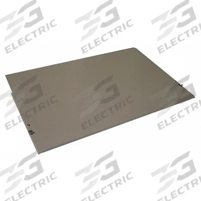 METRO Cabinet Upper Shelf: 16 3/4 in x 12 3/4 in, 1/4 in Overall Ht, Dark Taupe - Shelves for Antimicrobial Plastic Wall-Mount Cabinets