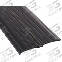 NATIONAL GUARD Door Threshold: Saddle, Aluminum, 3 ft Lg (MPN 8426DKB-36). Key specifications — Brand: NATIONAL GUARD; Transition Type: Fluted.