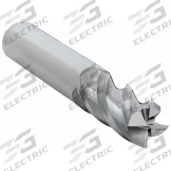 APPROVED VENDOR Square End Mill: Carbide, 4 Flute, 1/2" Mill Dia, 1-1/4" LOC, 3" OAL (MPN 284-000242)