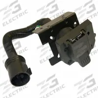 BUYERS PRODUCTS Trailer Adapter: 7-Way Blade, 7-Way Blade, Plastic, Mounting Hardware (MPN TC1774P)