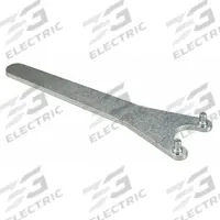 DYNABRADE Spanner Wrench: Mfr Part # 40758, Spanner Wrench, Compatible with Grainger Part # 25H828. Key specifications — attr948908: 40758; attr948910: 25H828; attr948911: 40260; attr948916: Spanner Wrench.