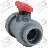 SPEARS Manual Two-Way Ball Valve: 3 in, CPVC, Straight, Socket x Socket, 235 psi Max. Pressure (CWP) (MPN 1832-030C). Key specifications — Brand: SPEARS; Handle: Locking Tee.