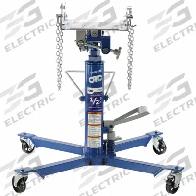 OTC Transmission Jack: Transmission Jack, Hydraulic, 0.5 ton Load Capacity - Transmission Jacks