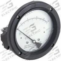 MIDWEST INSTRUMENT Differential Pressure Gauge: Back, 1/4 in NPT Female, Model 142, 4 1/2 in Dial (MPN 142-AC-00-OO-10P). Key specifications — Sensor Type: Diaphragm; Series: Model 142; Housing Material: Aluminum; Certificate of Calibration: Not Included.