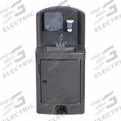 CROWN VERITY Portable Hand Sink: Water Heater Not Included, Single Foot Pedal, 0.9 gpm Flow Rate (MPN CV-PHS-5C). Key specifications — Brand: CROWN VERITY.