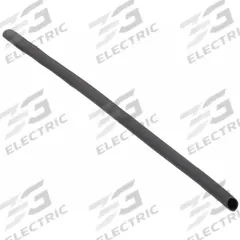 3M Heat Shrink Tubing: 0.06 in I.D. Before Shrinking, 0.03 in I.D. After Shrinking, 6 in Lg, 10 PK (MPN FP301-1/16-6"-BLACK-10-10 PC PKS). Key specifications — Color: Black; Brand: 3M.