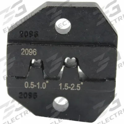 PALADIN Upper and Lower Crimping Die: 1.5 to 2.5/0.34 to 0.75 mm2/16 to 14/22 to 18 AWG - Paladin Replacement Crimping Dies