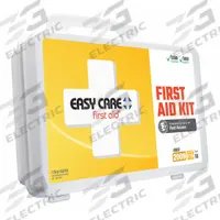 APPROVED VENDOR First Aid Kit and Housing: Industrial, 10 People Served, 95 Components, Plastic (MPN 9999-2128). Key specifications — Adhesive Bandages Included: (16) Bandages; Application: Industrial; Brand: APPROVED VENDOR; Housing Color: White; Housing Material: Plastic; Includes Oral or Inhalant Medication: No Medication Included; Mountable: Wall Mount; Oral and Inhalant Medicinals Included: No Oral/Inhalant Medicinals.