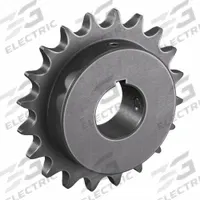 TSUBAKI Single Strand Sprocket: 50, For 5/8 in Chain Pitch, 1 1/4 in Bore Dia, 20 Teeth, Steel (MPN 50B20F-1 1/4). Key specifications — Brand: TSUBAKI.