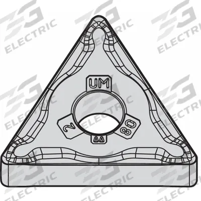WIDIA Triangle Turning Insert: TNMG331UM - Triangle (T) Indexable Turning Inserts