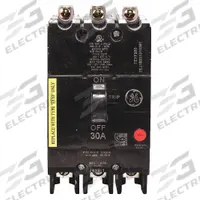 GE Molded Case Circuit Breaker: 30 A Amps, 18kA at 277/480V AC, Fixed, Lug, ABC (MPN TEYF330). Key specifications — Series: TEY; Max. AIR Rating: 18kA at 277/480V AC; Instantaneous Trip: Fixed; Terminal Connection: Lug; Phase Connection: ABC.