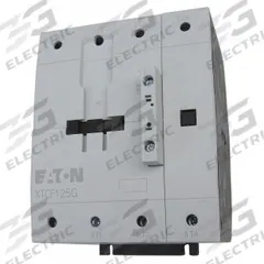 EATON IEC Magnetic Contactor: Non-Reversing, 4 Poles, 4NO Contacts, 50 A, 24V AC Coil (MPN XTCF080D00T). Key specifications — Brand: EATON; Integrated Surge Suppression: Yes.