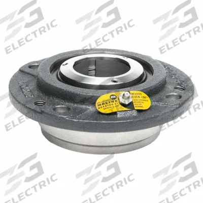 MOLINE BEARING 4 Bolt Flange Bearing: Spherical Roller, 2 11/16 in Bore - Flange-Mount Spherical Roller Bearings