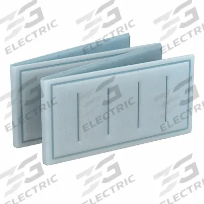 GRAINGER Link Air Filter: 12 in x 18 in x 1 in, 18 in Section Wd, 4 Sections, 3 Ply - MERV 8 Link Air Filters