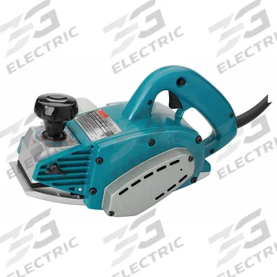 MAKITA Corded Hand Planer: Curved, 120V AC, 9.6 A, 4 3/8 in Blade Wd, 3/16 in Cutting Dp - Corded Hand Planers