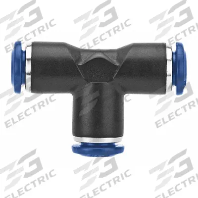 AIGNEP USA Push-Fit Adapter Fitting: 4 mm OD x 1/4 in Pipe Size - Stainless Steel Tube Fittings