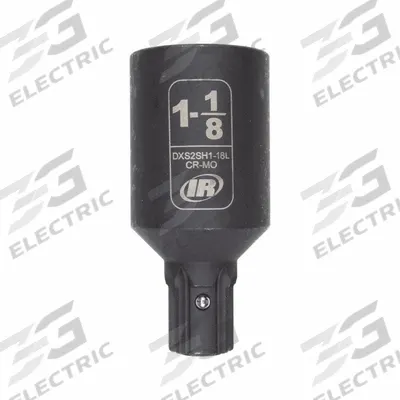 INGERSOLL RAND Impact Socket: SAE, 1 1/8 in Socket Size, 6-Point, Deep - Insider & DXS Impact Sockets