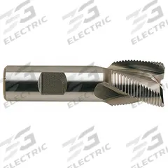 YG-1 Roughing End Mill: Cobalt, TiN Coated, 3 Flute, Fine Pitch, 1" Mill Dia, 1" LOC, 3-1/4" OAL (MPN 72422CN)
