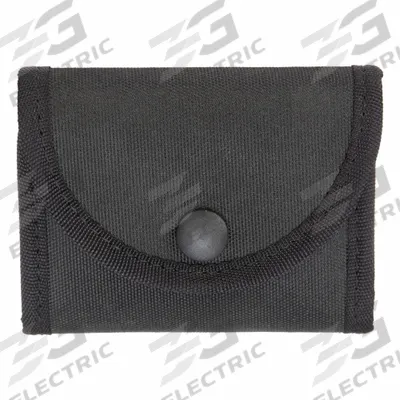 UNCLE MIKES UNCLE MIKE'S Glove Pouch: Black, Nylon, 3 1/2 in x 4 in - Duty Equipment Pouches