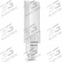 PHILIPS Compact LED Bulb: Type B, 2-Pin (G24d), Tube, LED, 3000K/3500K/4000K, 11 W Watt (MPN 11PL-C/T/COR/32H-3CCT/MF15/P/20/1). Key specifications — Brand: PHILIPS; Bulb Designation: 11PL-C/T/COR/32H-3CCT/MF15/P/20/1; Dimmable: No; Color Temperature: 3500K.