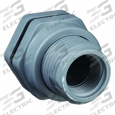 HAYWARD Bulkhead Tank Fitting: CPVC Body, 3 in Female Socket Inside, FKM Gasket - CPVC Through-Wall Fittings
