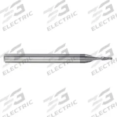 APPROVED VENDOR Ball End Mill: Carbide, AlTiN Coated, 2 Flute, 3/64" Mill Dia, 3/8" LOC, 2-1/2" OAL (MPN 251-001111B)