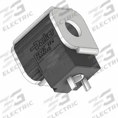 PARKER Valve Solenoid Coil: 24VDC, 28 W Watt, DIN, CAP024D. Key specifications — attr1224951: DIN; attr1012059: CAP024D; attr1011639: 24VDC; attr1011635: PARKER.