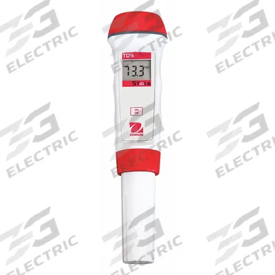 OHAUS TDS Meter: 0 mg/L – 1,000 mg/L, 50°F – 104°F - Pocket Total Dissolved Solids Meters