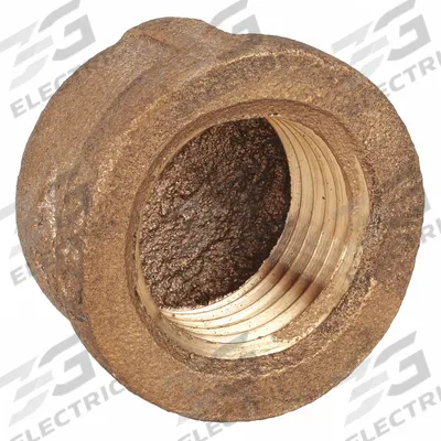 APPROVED VENDOR Cap: Cap, 1/4 in, NPT Threaded, Brass - Low-Pressure Threaded Pipe Fittings