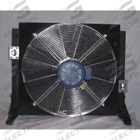 COOL-LINE Forced Air Oil Cooler: 90 hp Heat Removed, 200 gpm Max. Flow, 377 psi Max. Pressure (MPN A90-3). Key specifications — attr96059: 2 in SAE 4 Bolt Flange; attr96056: 56C; attr96057: 230/460V AC; attr98919: COOL-LINE.