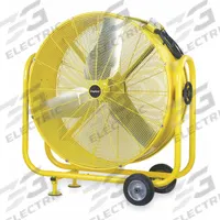 DAYTON Portable Fan: 30 in Blade Dia, 120V AC, Mobile, 1/3 hp, Direct Drive, Steel (MPN 2RDZ2). Key specifications — Mobility: Mobile; Voltage: 120V AC; Brand: DAYTON.