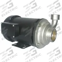DAYTON Centrifugal Pump: 304 Stainless Steel, 2 hp Horsepower (Max), Three Phase, 208-230/460V AC (MPN 4JMX7). Key specifications — Impeller Material: 304 Stainless Steel; Brand: DAYTON; Motor Enclosure: Totally Enclosed Fan Cooled.