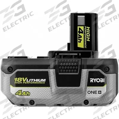 RYOBI Battery: 4 Ah, Battery Included - Ryobi Cordless Tool Batteries