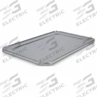 BOARDWALK Pan Lid: Full Size, 20 13/16 in Overall Lg, 12 7/8 in Overall Wd, 5/8 in Overall Dp (MPN BWKLIDSTEAMFL). Key specifications — Brand: BOARDWALK; Dishwasher Safe: No; NSF Certified: No; Product Type: Pan Lid; Manufacturer Part Number: BWKLIDSTEAMFL.