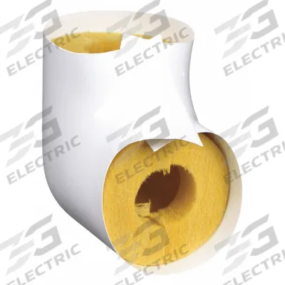 APPROVED VENDOR Pipe Fitting Insulation: 90° Elbow, Fiberglass, Slit, 1 in Thick - Fiberglass Elbow Insulation