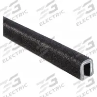 TRIM LOK INC Edge Trim: Single Gripping Finger, 25 ft Overall Lg, PVC Outer, 17/32 in Leg Lg (MPN 1100B7X1/4-25). Key specifications — Standards: ISO 9001; Brand: TRIM LOK INC; Color: Black; Outer Material: PVC; Profile Shape: Single Gripping Finger; _Gripping Style: Single Tongue.