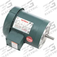 LEESON General Purpose Motors: C-Face Mount, Totally Enclosed Air-Over, 3/4 hp, 208-230/460V AC (MPN 114213.00). Key specifications — Brand: LEESON; Nameplate Voltage @ 60 Hz: 208-230/460V AC; Full Load Current @ 60 Hz: 2.5-2.4/1.2 A; Nameplate RPM @ 60 Hz: 1,725 RPM; Motor Enclosure: TEAO.