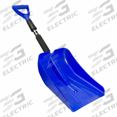 APPROVED VENDOR Snow Shovel: Plastic, 13 3/4 in Blade Lg, 8 1/2 in Blade Wd - Snow Shovels